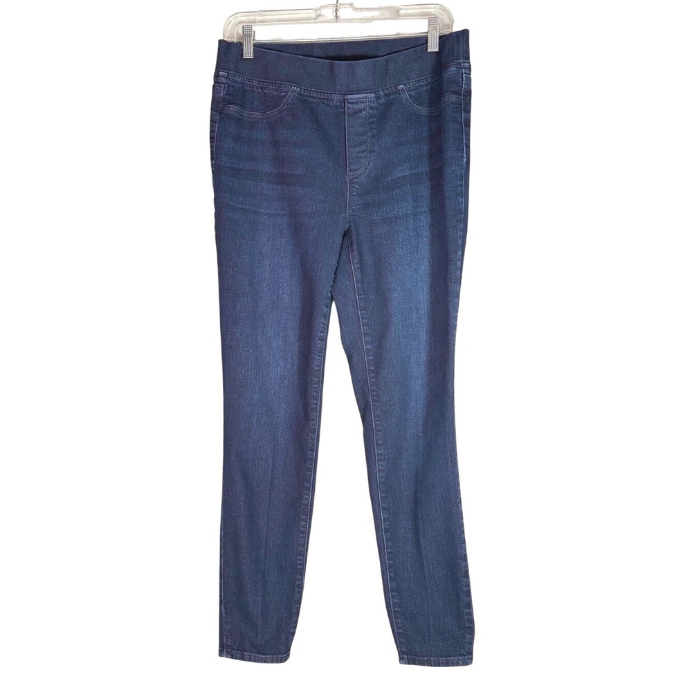 Talbots Flawless size 8 Dark Blue Women's pull on Jeggings - Stretch Slim Fit